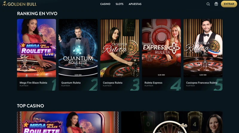 Golden Bull Homepage